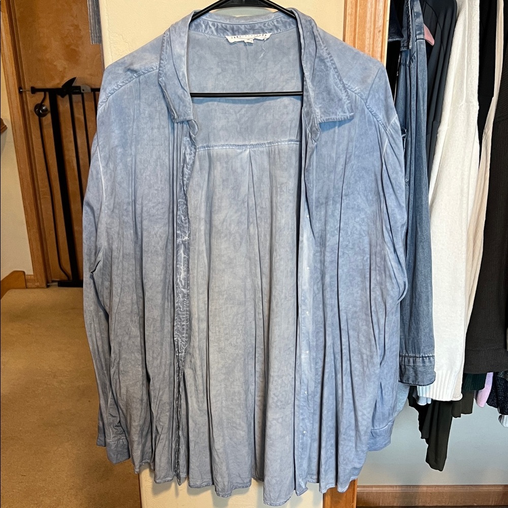Light Blue button up